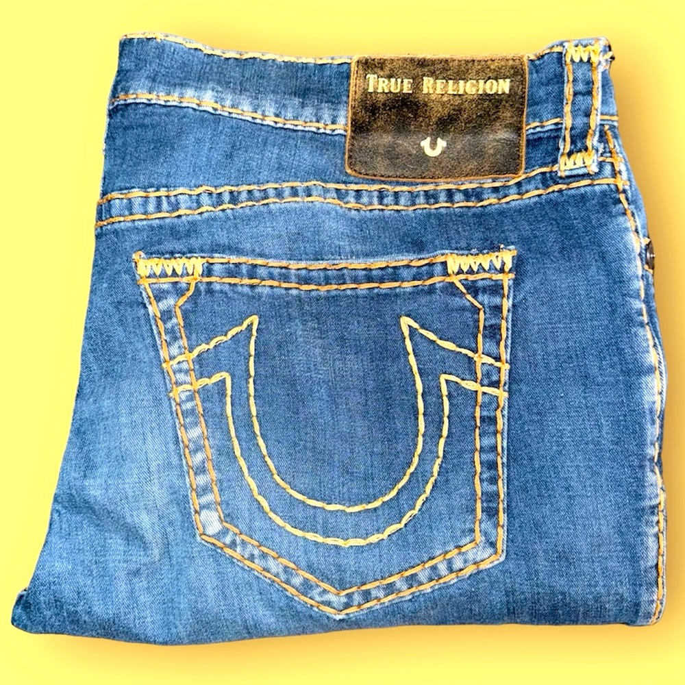 True Religion Relaxed Skinny Jeans (w40)